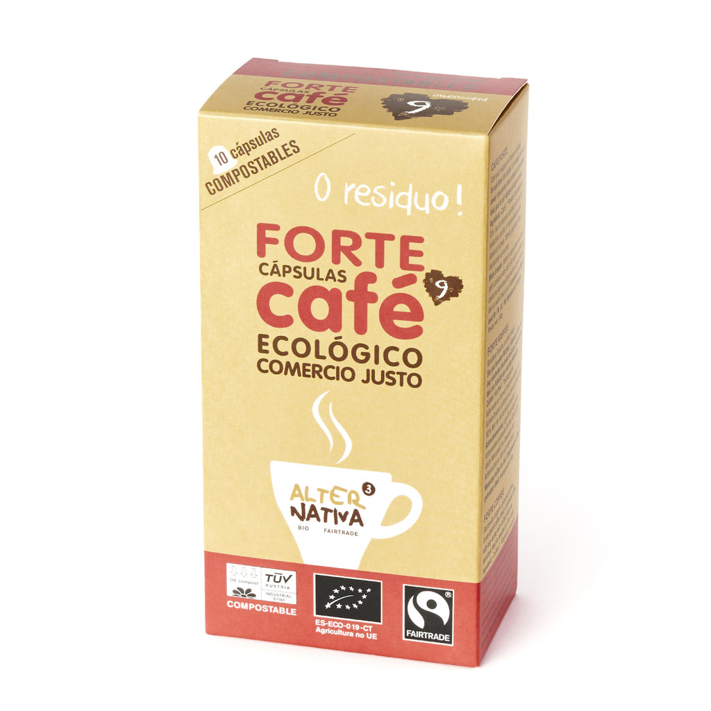 Organic Fairtrade Compostable Capsules | Alternativa3