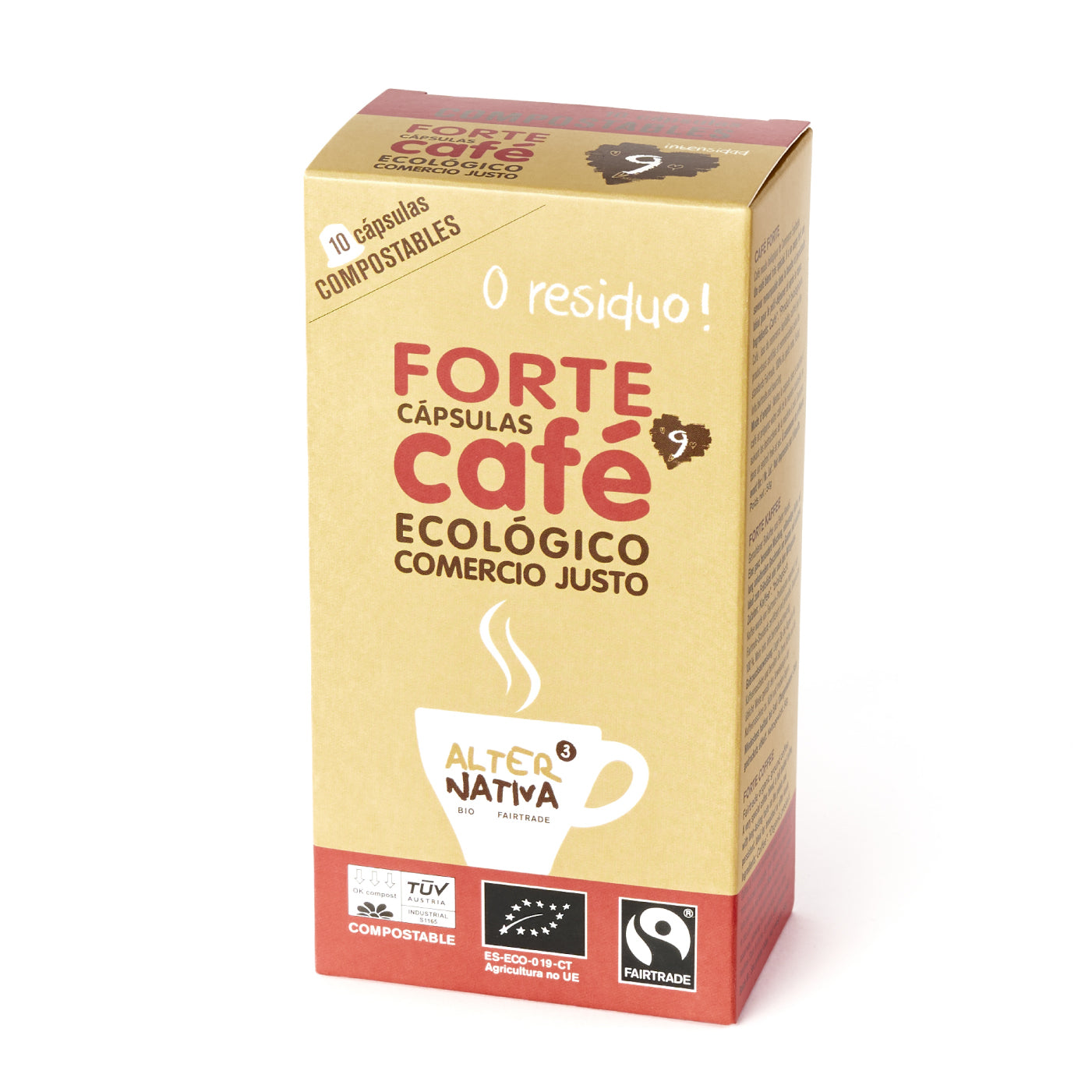 Organic Fairtrade Compostable Capsules | Alternativa3