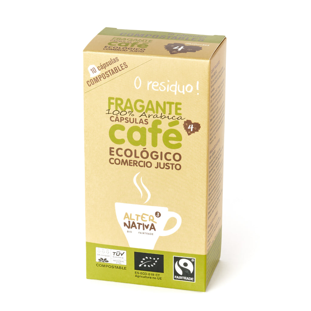 Organic Fairtrade Compostable Capsules | Alternativa3
