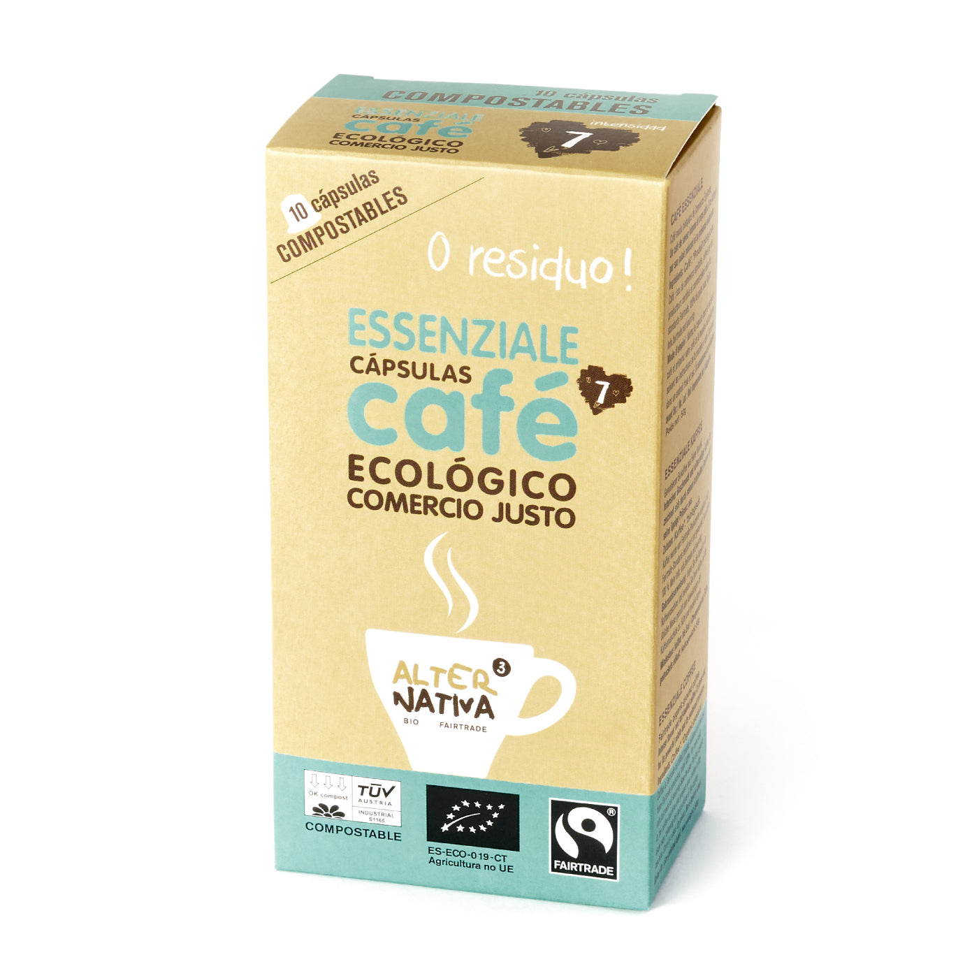 Organic Fairtrade Compostable Capsules - Alternativa3