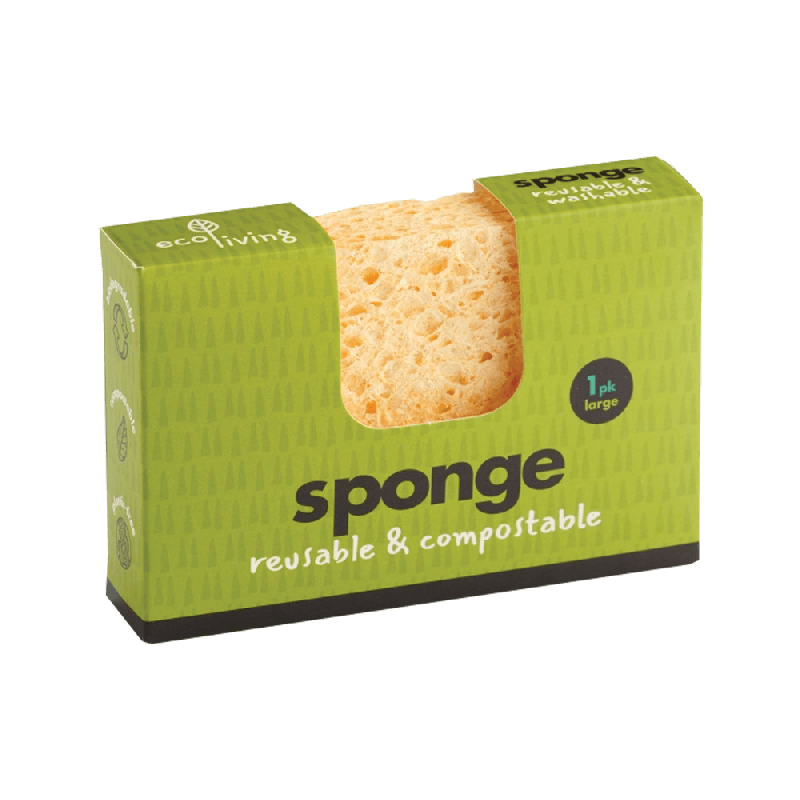 Esponja Multiusos Reutilizável e Compostável – 1un